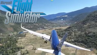 [HD] Microsoft Flight Simulator- Most Dangerous Approach into Paro Airport