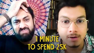 Can You Spend 25k In 60 Seconds? | Ok Tested