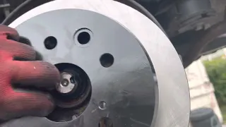 2014 Lexus IS250 Rear Rotors and brakes replacement