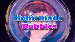 DIY Bubbles - Homemade bubble solution (Quick and Easy)