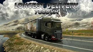 Longest Delivery | Russia to Peru | Euro Truck Simulator 2 | Logitech G29