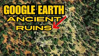 GOOGLE EARTHS 1000 YEAR OLD  ANCIENT RUIN SITE  ARRASTRE CREEK RUINS   #google