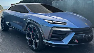 NEW 2024 Lamborghini Lanzador! First ELECTRIC Lamborghini! BYE V12? Interior Exterior Review