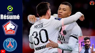 LOSC LILLE - PARIS SAINT-GERMAIN (1 - 5) - Highlights - (LOSC - PSG) / 2021-2022 | It's Emon Bhai