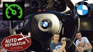 BMW E46 multifunction steering wheel retrofit for cruise control | Repair Tutorial