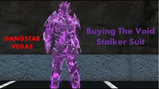 Buying void stalker suit in gangstar fucking vegas | Gangstar vegas