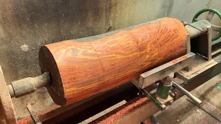 Wood Lathes Are Quite Dangerous - But The Product Is Very Surprising