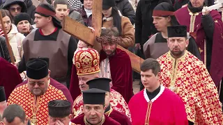 У Марійському духовному центрі Зарваниці відбулася театралізована Хресна дорога