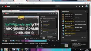 ABONE KAZANDIRMA CANLI YAYINI!!! ILK GELEN 3 KISIYI MODERATOR YAPIYORUM!!!