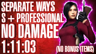 How To Get A S+ Rank On Professional In Separate Way DLC Resident Evil 4 Remake (No Damage)