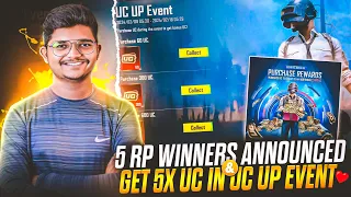 Get 5x Uc In Uc Bonus Event BGMI | New Upgrade Mini 14 Skin | UC Up Event Explained ❤️