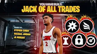 BEST NEW JACK OF ALL TRADES BUILD IN 2K22