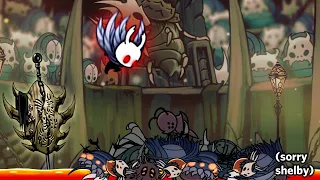 Colosseum 3, but the floor is lava (Hollow Knight)