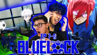 CHIGIRI BREAKS FREE!! Blue Lock Episode 7 x 8