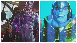 Marvel Vs Capcom Infinite - Thanos First Appearance / Thor Gets Brainwashed