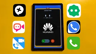 Huawei Matepad T xpal,Justalk,zangi,enigma,portsip & fake incomingcalls