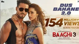 Baaghi 3~ Dus Bahane 2.0 (Full Screen Horizontal Vedio) | Vishal & Shekhar | Tiger S, Shraddha K