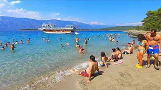 İncekum Beach in Marmaris Muğla, Türkiye