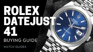 Rolex Datejust 41 Buying Guide | SwissWatchExpo