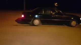 Mercedes w124 e200d burnout