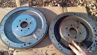 replacing flywheel  on 1986 ford f350