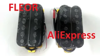 Звукосниматели FLEOR для электрогитары Хамбакеры с AliExpress. Распаковка посылки Pickups from China