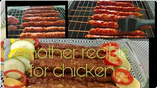 grilled chicken kebab in oven | chicken recipe | persian |