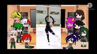 MHA react to y/n ice skating (GACHA CLUB)part8