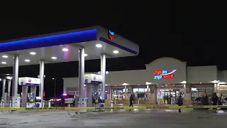 Robbery suspect dies after being shot by bystander at NW Houston gas station