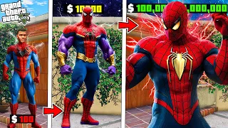 Shinchan UPGRADE $1 SPIDERMAN  TO $1,000,000,000 SPIDERMAN  IN GTA 5