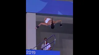 beautiful girl 10m diving