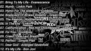 Alternative Rock Of The 2000s -  Evanescence, The Best Linkin park, Creed, AudioSlave, Hinder