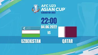 🔴 TRỰC TIẾP: U23 QATAR - U23 UZBEKISTAN (BẢN ĐẸP NHẤT) | LIVE AFC U23 ASIAN CUP 2022