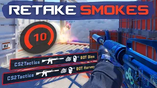 EASY Retake Smokes for EVERY MAP!