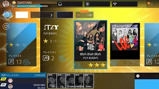 "Blah Blah Blah" ITZY [SuperStar JYPnation Japan] | Hard mode ⭐⭐⭐ (ALL-P)