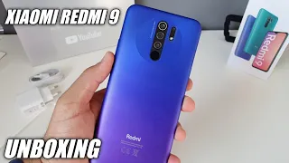 CHEGOU! REDMI 9 UNBOXING DO MELHOR CUSTO BENEFÍCIO