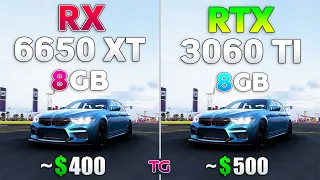 RX 6650 XT vs RTX 3060 Ti - Test in 10 Games