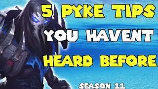 5 Pyke Tips You NEED To Know! League of Legends Pyke Guide 2021 Season 11