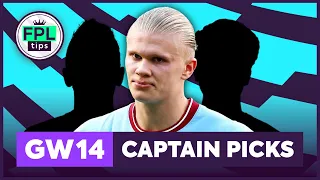 FPL GW14: CAPTAINCY PICKS | Haaland Injury Doubt! | Gameweek 14 | Fantasy Premier League Tips 22/23