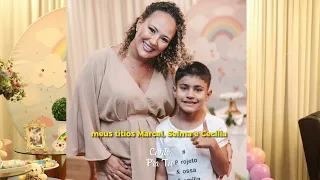 CHÁ REVELAÇÃO COM MÚSICA EMOCIONANTE (MANOELA ou MIGUEL)