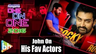 John Abraham Praises Aamir Khan | Varun Dhawan | Sidharth Malhotra | Tiger Shroff | Ranveer Singh