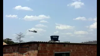 Helicóptero da polícia Militar