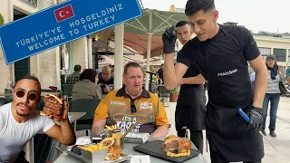 Getting a Burger from Salt Bae's SON!