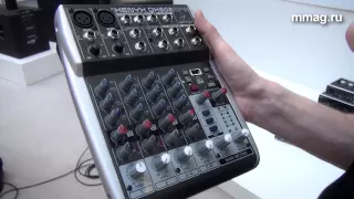 mmag.ru: Musikmesse 2015 - Behringer XENYX QX 602 mp3 - микшер