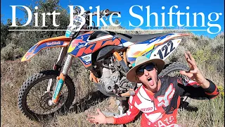 How To Shift Gears Like A Racer! Dirt Bike Beginner Tips!