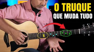 Um TRUQUE FÁCIL que MUDA TUDO – Prof. Sidimar Antunes🎸