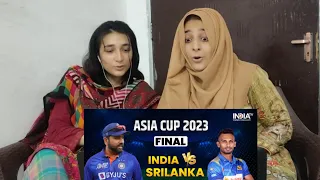 Reacting On INDIA Vs SRI LANKA Asia Cup 2023 Final Cricket Match 🤩🤩