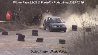 Dallos Andor - Skoda Felícia Winter Race 22/23 5. Forduló - Rudabánya 2023.02.19.