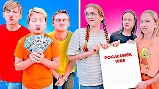 10 sposobów zarabiania pieniędzy w szkole 💰 ZABAWNE HISTORIE Z PRZYJACIÓŁMI | Jesteśmy Rodziną