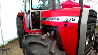 1986 Massey Ferguson 675 3.9 Litre 4-Cyl Diesel Tractor (70HP)